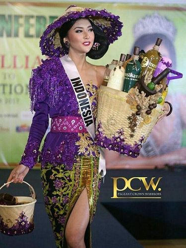 Indonesia Kirim 'Mbok Jamu' untuk Ikut Kontes Kecantikan Internasional