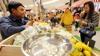Acara ini digelar sebagai bentuk edukasi akan pentingnya gaya hidup sehat dengan memakan buah dan sayur lokal.  Foto: dok. Kementan