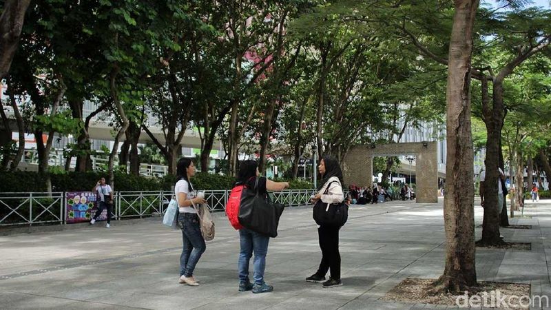 Foto: Pahlawan Devisa Piknik di Victoria Park, Hong Kong