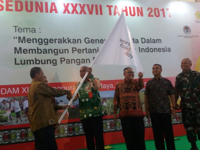 Kementan Gelar Acara Hari Pangan Dunia 2017 di Kalbar, Ini Hasilnya