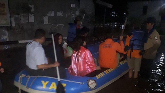 Banjir Rendam 3 Kompleks di Kota Tangsel