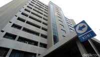 Gedung kantor KONI Pusat yang terletak di sekitar kawasan Stadion Gelora Bung Karno, Senayan, Jakarta.