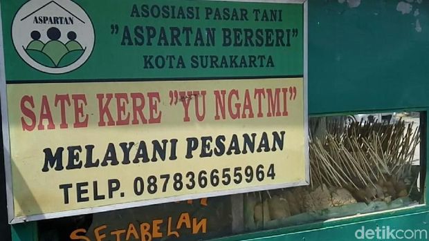 Salah Satu Menu di Pernikahan Kahiyang-Bobby: 4.000 Porsi Sate Kere