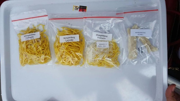 BBPOM Temukan Makanan Berformalin Dijual di CFD Jakarta
