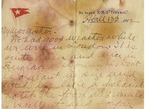 Fantastis! Surat Penumpang Titanic Berhasil Dilelang Rp 2,1 M