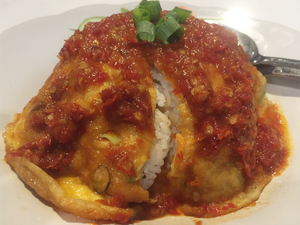 Resep Nasi : Nasi Telur Rica