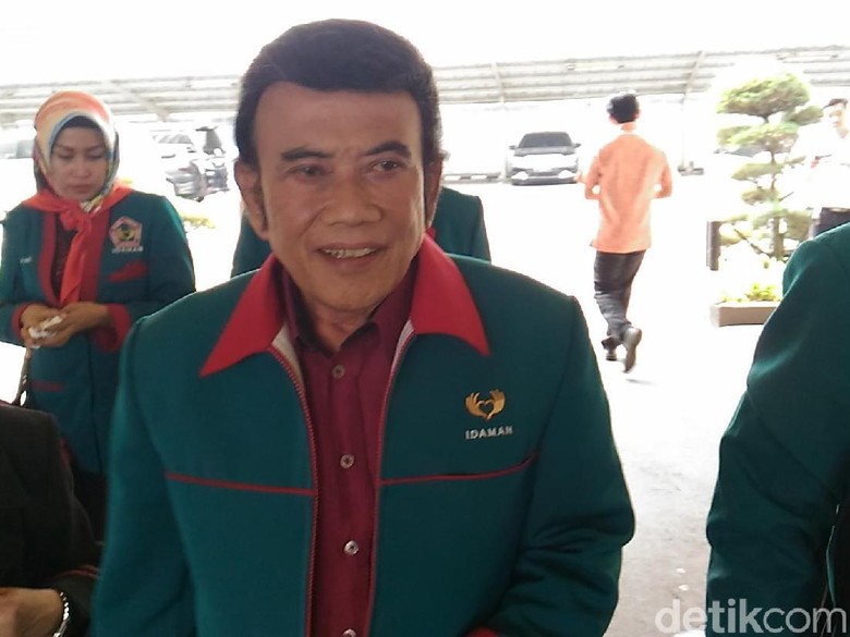 Rhoma Irama Klaim Partainya Belum Diverifikasi KPU Rhoma Irama Klaim Partainya Belum Diverifikasi KPU
