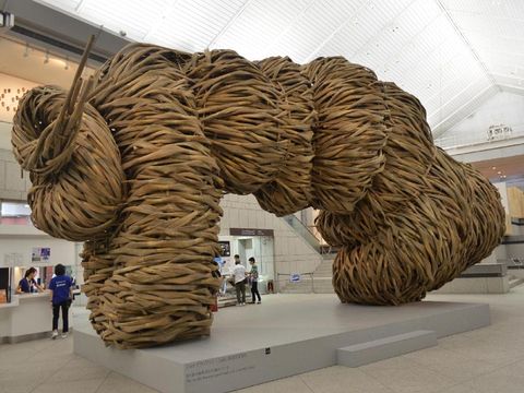 Karya Joko Avianto di Yokohama Triennale (Foto: Dewi Ria Utari)