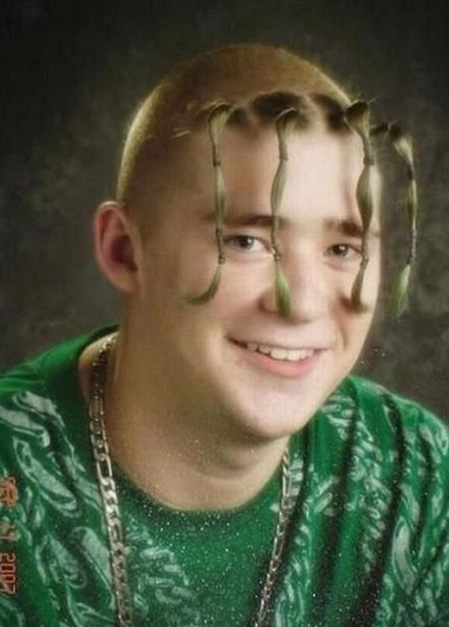 Pelajar ini mungkin terinspirasi oleh kecambah kacang hijau yang sering jadi bahan praktek mata pelajaran IPA. Foto: ist