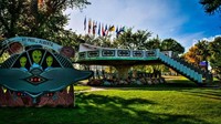 UFO Landing Pad atau landasan UFO itu ada di St Paul, kota kecil di Provinsi Alberta, Kanada yang berjarak sekitar 922 km dari Toronto (RM Photography/stpaulchamber.ca)