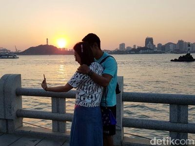 Foto: Pulau Penuh Cinta di China