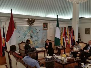 Tiba dari Turki dan Arab Saudi, JK Langsung Sambut Wapres Nigeria