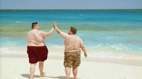 Selain bisa main di pantai sesukanya, The Resort juga menyediakan makan ala buffet tiga kali sehari. Traveler dijamin tidak akan kelaparan (The Resort Bahamas/Facebook)