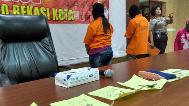 Pelaku berkedok sebagai pembantu gadungan.