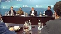 Pertemuan berlangsung saat Gamal menghadiri sekaligus menjadi pembicara dan memberikan inspirasi di hadapan 25.000 peserta dari 150 negara, pada 19th World Festival of Youth and Students di Sochi