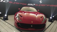 Selain itu, mesin V12 naturally-asspirated (tanpa turbo) berkapasitas 6.5 liter Ferrari yang ada di Ferrari 812 Superfast juga memenangkan dua penghargaan. Mesin itu meraih penghargaan di kelas mesin 4 liter ke atas, dan kategori Best New Engine. Foto: Khairul Imam Ghozali