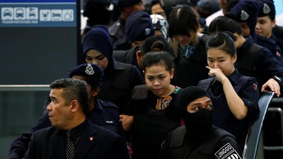Siti Aisyah Jalani Rekonstruksi dengan Pengawalan Ketat Polisi