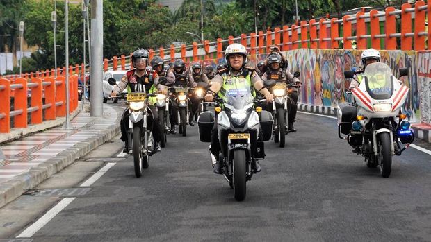 Patroli dimulai sejak pukul 05.00 WIB