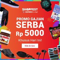 Promo Gajian, Semua Barang Jadi Serba Rp 5.000