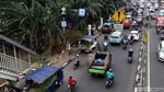 Pedagang Buah Kuasai Trotoar di Jalan Raya Bogor