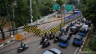 Jalan Tambak Ditutup untuk Proyek Double Double Track