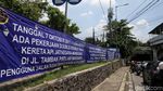 Jalan Tambak Ditutup untuk Proyek Double Double Track