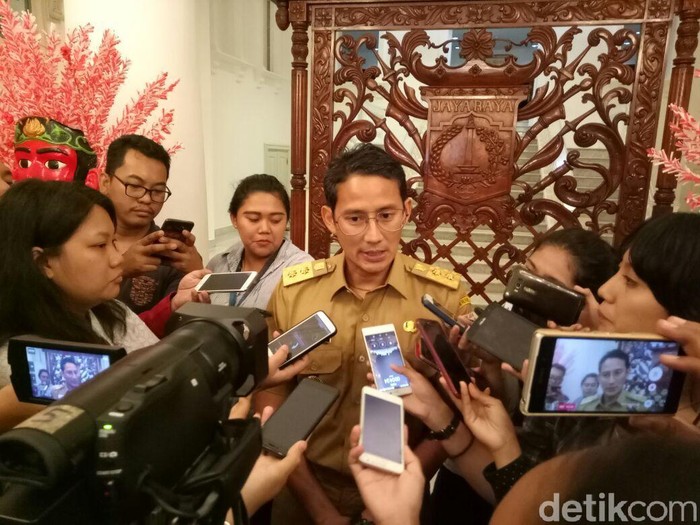 Bertemu Menteri PUPR, Sandi Bahas Asian Games dan Sodetan Ciliwung