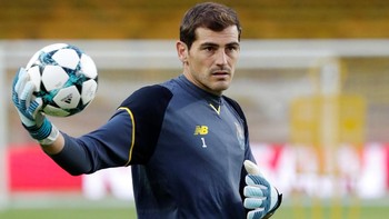 25. Iker Casillas - FC Porto - 11,9 juta follower. Foto: Eric Gaillard/Reuters