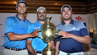 Pegolf Indonesia, Rory Hie bersama dua pegolf papan atas Asia, Gaganjeet Bhullar dan Thaworn Wiratchant dipastikan akan kembali tampil di turnamen golf Indonesia Open 2017.