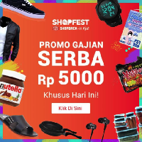 Midnight Sale, Semua Serba Rp 5.000 sampai Jam 12 Malam