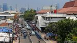 PKL Kembali Menutup Trotoar Tanah Abang