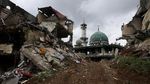 Grafiti I Love ISIS di Reruntuhan Marawi