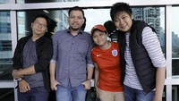 Harus ada perubahan. Berkembang dari arasemen, lirik, proses gitu dari album ke album, ujar vokalis Adon. Foto: Asep Syaifullah