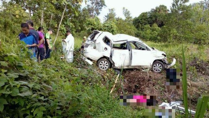 Kecelakaan karena Jalan Berlubang, 4 Pelajar Tewas di Sabah