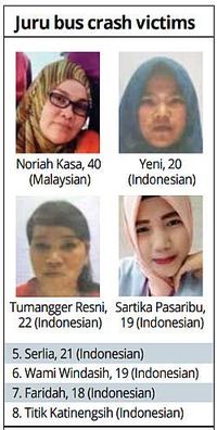 Telepon Terakhir WN Malaysia Korban Bus Maut: Syikin, Tolong Mak...