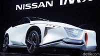 Begini penampakan mobil konsep tenpa emisi Nissan IMx.