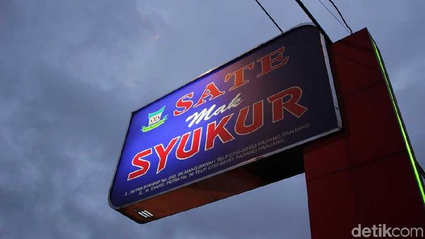 Sate ini dapat dijumpai di Padang Panjang (Randy/detikTravel)