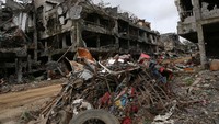 Begini kondisi kehancuran di Marawi.