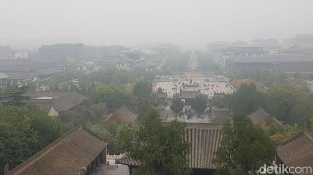 Panorama dari atas menara (Elvan/detikTravel)