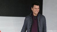 Penampilan Christian Sugiono dan Arjuna, keren ya? Foto: Hanif/detikHOT