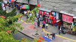 PKL Kembali Menutup Trotoar Tanah Abang
