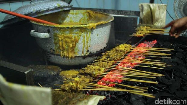 Sate ini sudh buka dari tahun 1941 (Randy/detikTravel)