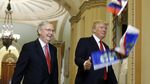 Saat Trump Diteriaki Pengkhianat dan Dilempari Bendera Rusia