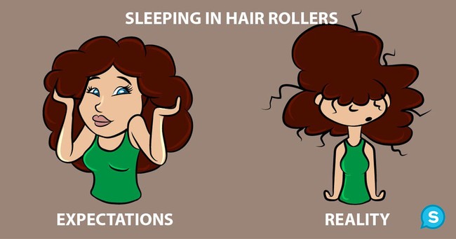 Ada banyak tutorial kecantikan di internet. Dan ketika menontonnya kamu merasa yakin bisa melakukannya sama sempurnanya seperti para vlogger tersebut. Namun seringkali kenyataan berbeda 180 derajat dari harapan. Foto: Dok. Shareably