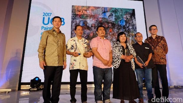 Lukisan Neo Ekspresionisme Kukuh Nuswantoro Menangkan Kompetisi Seni Lukis UOB