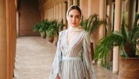 Beginilah penampilan Shandy Aulia ketika di Maroko. Foto: instagram/shandyaulia
