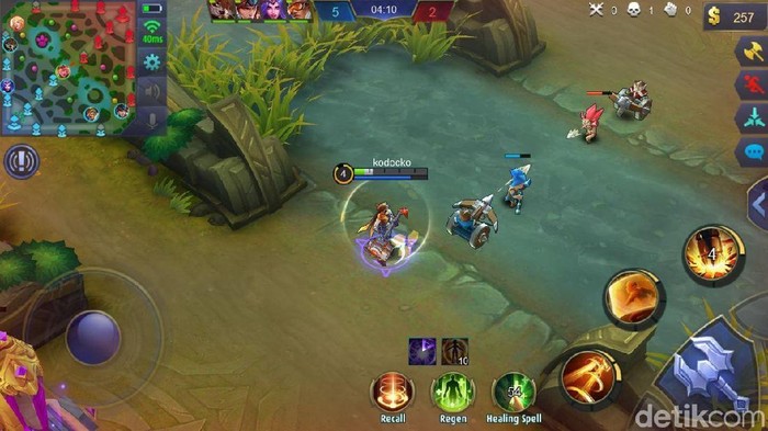 Game Mobile Legends. Foto: screenshot detikINET Game Mobile Legends. Foto: screenshot detikINET