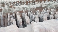 Museum pertama merupakan museum paling besar. Isinya adalah prajut terakota yang berjumlah 6000 patung (Elvan/detikTravel)
