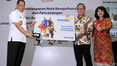 Bank Mandiri-BNN Kampanye Anti-Narkoba
