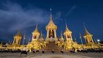 Ratusan Ribu Warga Thailand Saksikan Prosesi Kremasi Raja Bhumibol